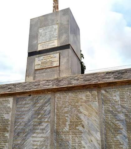 TODAY IN HISTORY: ASABA MASSACRE MEMORIAL Exactly 56 years ago, a massacre of thousands of males occurred at Ogbe-Osowa Square in Asaba during the Nigeria-Biafra War. The people of Asaba, wishing to