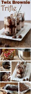 Spread half of chocolate mixture into crust; You Ll Love This Chocolate Trifle Recipe That We Made With Twix Bites Chocolate And More Chocolate Trifle Recipe Chocolate Desserts Chocolate Trifle Desserts