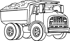 Nice Dump Truck Transport Coloring Page Truck Coloring Pages Coloring Pages Baseball Coloring Pages