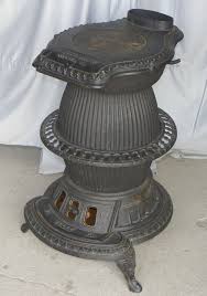 Birmingham Stove And Range Company Wood Stove Pot Belly Stove The Keeley Cast Iron Antique Stove Belle No 13 Ebay Pot Belly Stove Antique Stove Old Stove
