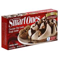 You'd need to walk 39 minutes to burn 140 calories. Weight Watchers Smart Ones Chocolate Chip Cookie Dough Signature Sundae Shop Weight Watchers Smart Ones Chocolate Chip Cookie Dough Signature Sundae Shop Weight Watchers Smart Ones Chocolate Chip Cookie Dough
