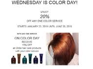 Call us today to schedule your appointment. 20 Off One Color Wednesdays Blue Complete Hair Salon In Lexington Ma