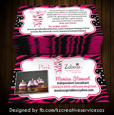 Pink zebra home coupons | pink zebra business cards. Pink Zebra Business Cards Style 3 Sold By Kz Creative Services On Storenvy