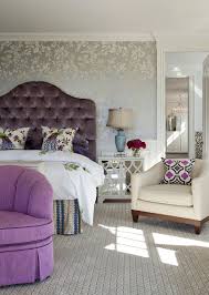 Florals can work well in many rooms, but they're especially calming and sophisticated in bedrooms. Master Bedroom Wall Paper Ideas Novocom Top