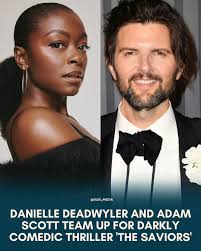Danielle Deadwyler and Adam Scott are bringing the suspense and humor in  the upcoming dark comedy thriller 'The Saviors'⁠ ⁠ The story follows a  suburban couple whose lives spiral out of control