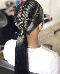 39 Crazy Braided Ponytail Hairstyles Braided Ponytail Hairstyles Braided Ponytail Black Hair Black Ponytail Hairstyles