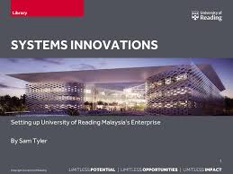 The university of reading has become the latest uk university to announce a foothold in malaysia. Setting Up University Of Reading Malaysia S Enterprise By Sam Tyler Ppt Download