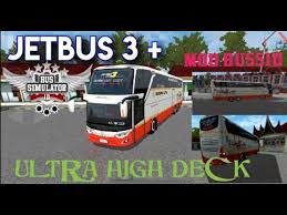 Hello bussid drivers, welcome to the double decker bussid livery mod indonesia. Mod Bussid Terbaru Jetbus 3 Uhd Ultra High Deck Open Beta Tester Bus Simulator Indonesia Youtube