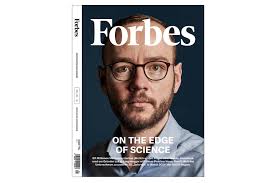 Lukas Langenegger of hemotune on the cover of Forbes - Wyss Zurich