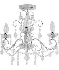 Buy Heart Of House Spetses Chandelier Bathroom Fitting Chrome At Argos Co Uk Your Online Shop Fo Bathroom Chandelier Wall Ceiling Lights Chrome Chandeliers