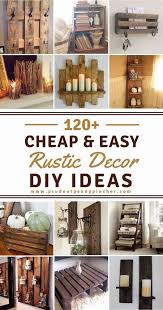 From diy furniture to diy wall art, there are over 100 diy home decor ideas on a budget to choose from. Save Money With These Cozy Rustic Home Decor Ideas From Furniture To Home Accents And Storage Ideas There Are O Diy Rustic Decor Home Decor Tips Rustic House