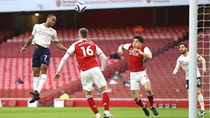 England's 'boy from brent' stepped up when it mattered most by scoring the winning goal against croatia. Raheem Sterling S Early Header Leads Manchester City Past Arsenal Sportsnet Ca