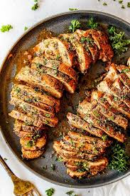 This Best Baked Pork Tenderloin Recipe Is Outrageously Juicy Bursting With Flavor And So Easy Th In 2020 Baked Pork Best Pork Tenderloin Recipe Baked Pork Tenderloin