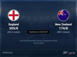 Livescore.in keeps you updated about cricket england livescore with its fast live scores service. England Vs New Zealand Live Score Over Match 41 Odi 36 40 Updates Cricket News