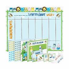 Potty Training Chart For Toddlers Reward Your Child Sticker Chart 4 Week 656857840100 Ebay