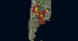 No son los incendios más grandes que córdoba recuerde. Asi Esta El Mapa De Incendios En Argentina Voxpopuli Tu Voz Es Noticia