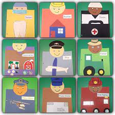As children build literacy, develop vocabulary, practice math concepts, sing songs, sort materials, and participate in dramatic play activities, they learn about the tools, uniforms, and tasks of a variety of community helpers such as police. Preschool Arts And Crafts My Community Pin By Rachel Barroso On Classroom Decor Community Helpers Preschool Community Helpers Art Community Helpers Theme Pian Sane