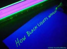 Make use of a standard graphite pencil, and trace the figure with sufficient force to create a light line. How Black Lights Work Howstuffworks
