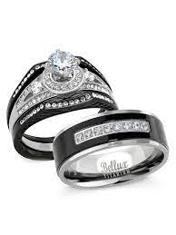 Pin By Kayley Ann Gerlach On Wedding Ideas 3 In 2021 Wedding Ring Sets His And Her Wedding Rings Couple Wedding Rings
