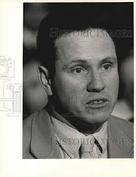 1988 Press Photo Pittsfield Police Officer Michael Case at a Springfield  hearing