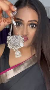 GRWM for wedding reception!, #wedding #weddingreception  #weddingrecepetionlook #weddingguestmakeup #smokeyeyerstutorial #smokeyeyes  #blacksaree #sareelover #grwm #grwmtutorial #instareels ...