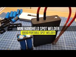 There are already published a lot of diy spot welders, this one has some unique features: Video Welder
