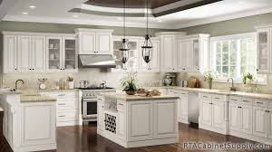 Charleston Cream Ready To Assemble Cabinets Kitchen Cabinet Styles Antique White Cabinets Antique White Kitchen Cabinets