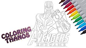Maybe you would like to learn more about one of these? Thanos Vs Avengers Coloring Page Mewarnai Thanos Untuk Anak Youtube