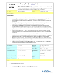 Ranks number 1 out of 50 states nationwide for real estate portfolio manager salaries. Portfolio Manager Job Description Template By Bayt Com