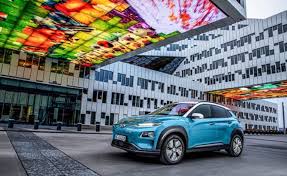 Hyundai Kona Electric Suv Review Autox With Images Suv Reviews