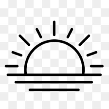 Gold sunset beach waves banner black and white. Black And White Sunset Png Black And White Sunset Drawing Cleanpng Kisspng