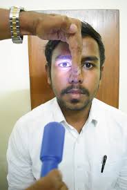 Examination of Iris and Pupil