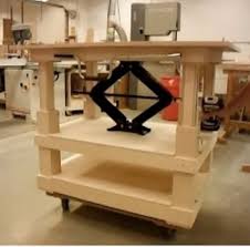 Creative And Stylish Diy Height Adjustable Table Ideas 078 Adjustable Height Table Woodworking Stand Adjustable Table