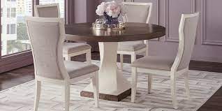 They may be set by us or by third party providers whose services we have added. Sofia Vergara Santa Fiora White 5 Pc Round Dining Room Rooms To Go