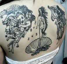 Aphrodite Birth Of Venus Tattoo Pin By Emely On Tatuagem Venus Tattoo Aphrodite Tattoo Body Art Tattoos