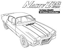 Not only is it an avenue to express themselves, it also allows them to come up with different colors they feel could match hereby building and stimulating. 33 Camaro Cars Coloring Pages Ideas Camaro Car Cars Coloring Pages Coloring Pages