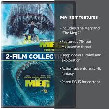 SDS, DVD Collection, The Meg 2-Film, Shark Ocean Prehistoric - Walmart.com