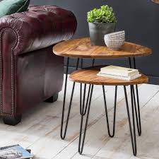 Check spelling or type a new query. Finebuy Satztisch Fb51455 Design Satztisch Sheesham Metall Beistelltisch 2er Set Klein Couchtisch Set 2 Holz Tische Massivholz Wohnzimmertisch Metallgestell Schmaler Sofatisch Palisander Ablagetisch Fsc Mix Online Kaufen Otto