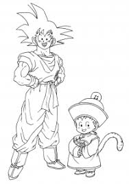 Dragon ball z coloring page tv series coloring page. Dragon Ball Z Free Printable Coloring Pages For Kids