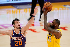The sportsline projection model has a pick for the clash between the lakers and suns. Nba Lebron James Not Enough As Suns Sizzle Against La Lakers Beal Sets Wizards Record