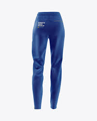 Download Women S Pants Mockup Back View In Apparel Mockups On Yellow Images Object Mockups