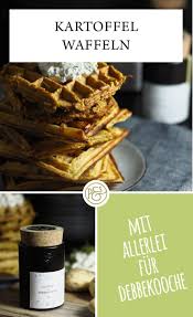 Herzhaftse Waffeln Mit Kartoffeln Dazu Feinstes Rheinisches Traditionsgewurz Allerlei Fur Debbekooche Waffeln Debbekooche Food Breakfast Waffles