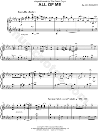 Instrumental solo in db major (transposable). The Piano Guys All Of Me Sheet Music Piano Solo In Db Major Transposable Download Print Sku Mn0126535