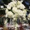 Hydrangeas, of all the other wedding accents, are known especially for their voluminous peta l s, lush textures, intense colors and a big head. 1