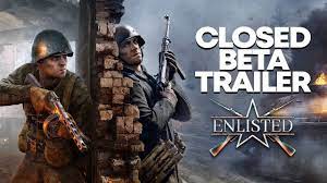 Enlisted is an mmo squad based shooter for pc, xbox series x|s and playstation 5 in world war ii where you act as an infantry squad leader, tank crew or an aircraft pilot. Enlisted Closed Beta Trailer Youtube