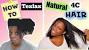Texturised 4c Hair Before And After