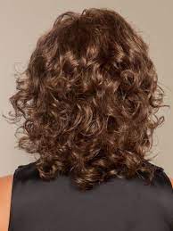 This long curly hairstyle for women women with round face is incredibly bold, and the way that the hair is allowed to flow freely down the back is incredibly attractive. 16 Must Try Shoulder Length Hairstyles For Round Faces Shoulder Length Hair Hair Styles Curly Hair Styles