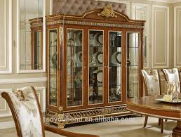 Whatever you want to style or design your home, you can choose wooden showcase online in india. Fabulous Living Room Glass Showcase Design Wood View