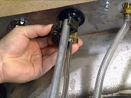 Find out how to remove an older fixture and install a new one run your faucet for a few minutes when you've finished. How To Install A Single Handle Kitchen Faucet How Tos Diy