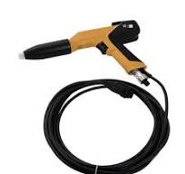 GM04 Manual Electrostatic Powder Spray Gun 4.5m Gun line 2PC nozzle | eBay